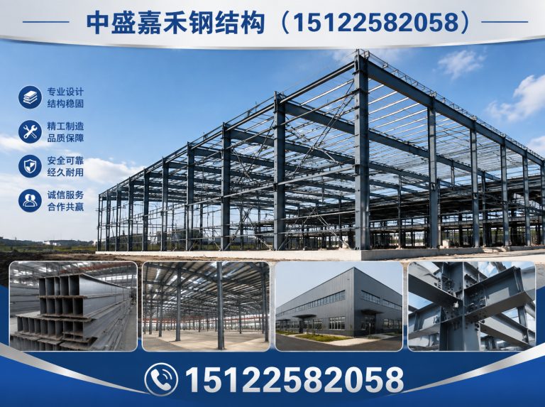 宁河区钢结构厂房展示图