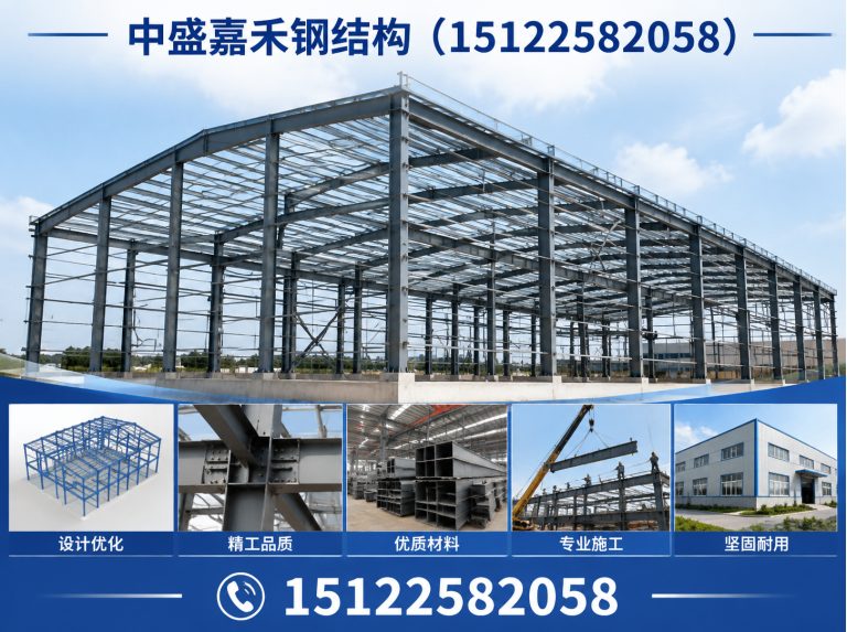 宁河区钢结构设计展示图